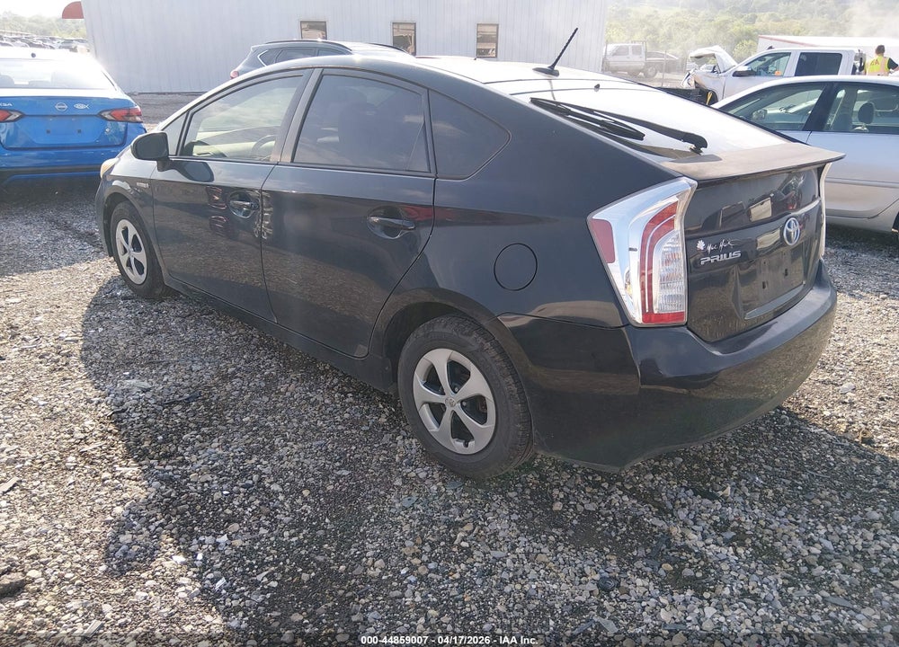 2013 TOYOTA PRIUS FOUR VIN: JTDKN3DU2D5653219