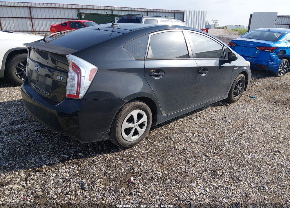 2013 TOYOTA PRIUS FOUR VIN: JTDKN3DU2D5653219
