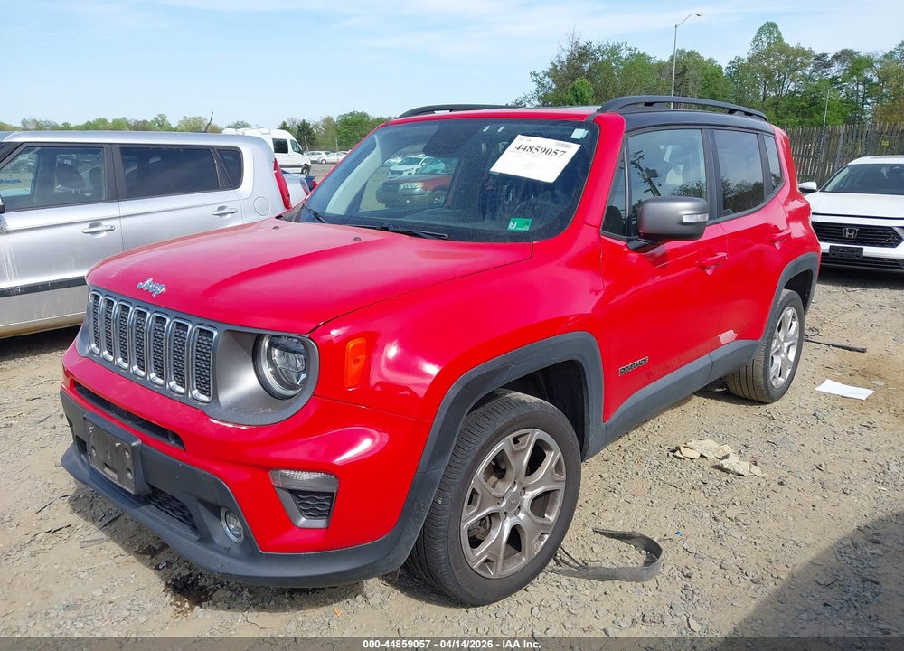 2019 JEEP RENEGADE LIMITED 4X4 VIN: ZACNJBD15KPK00254