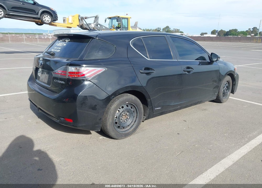 2013 LEXUS CT 200H VIN: JTHKD5BH6D2160308