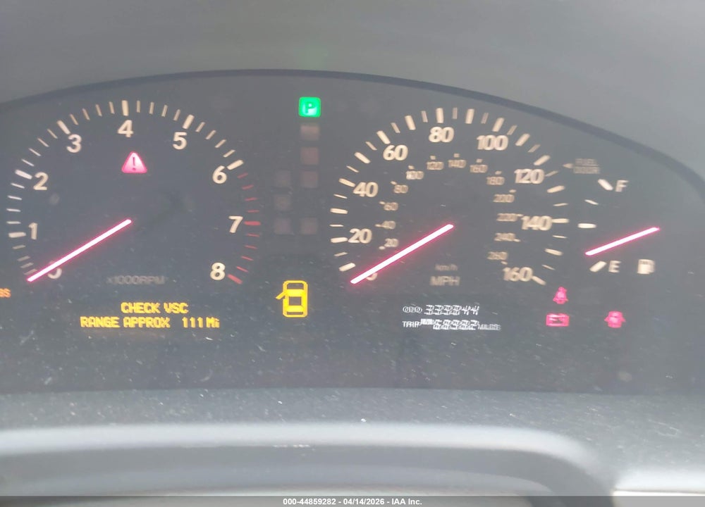 2001 LEXUS LS 430 VIN: JTHBN30FX10039761