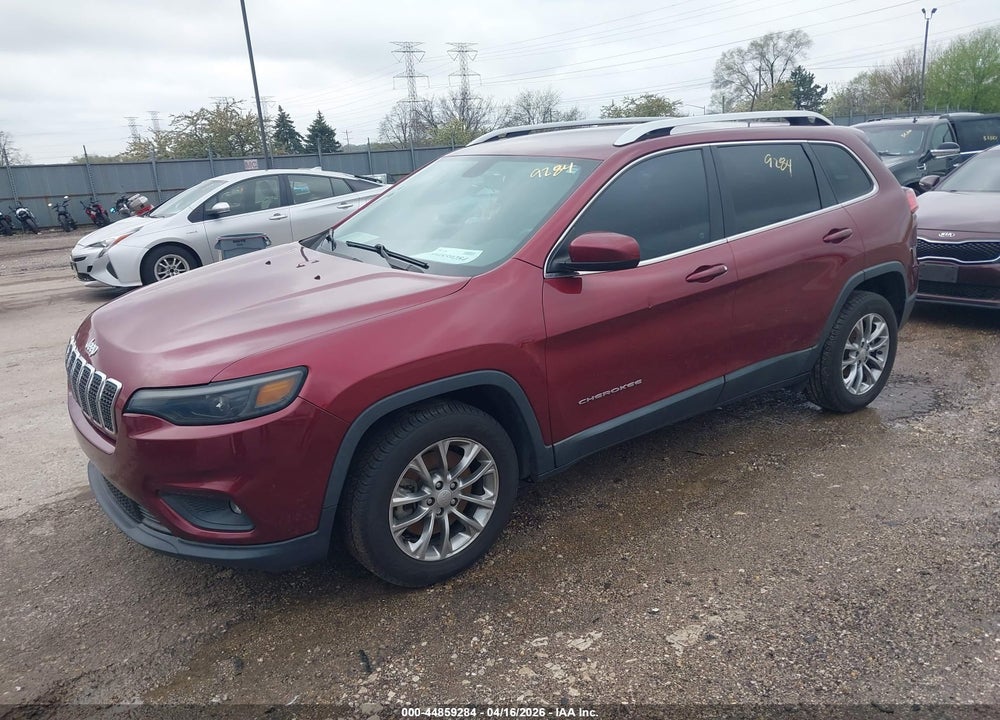 2019 JEEP CHEROKEE LATITUDE PLUS FWD VIN: 1C4PJLLB8KD204549