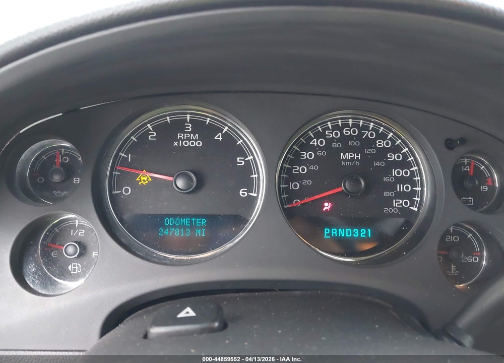 2007 CHEVROLET AVALANCHE 1500 LT VIN: 3GNEC12047G129422