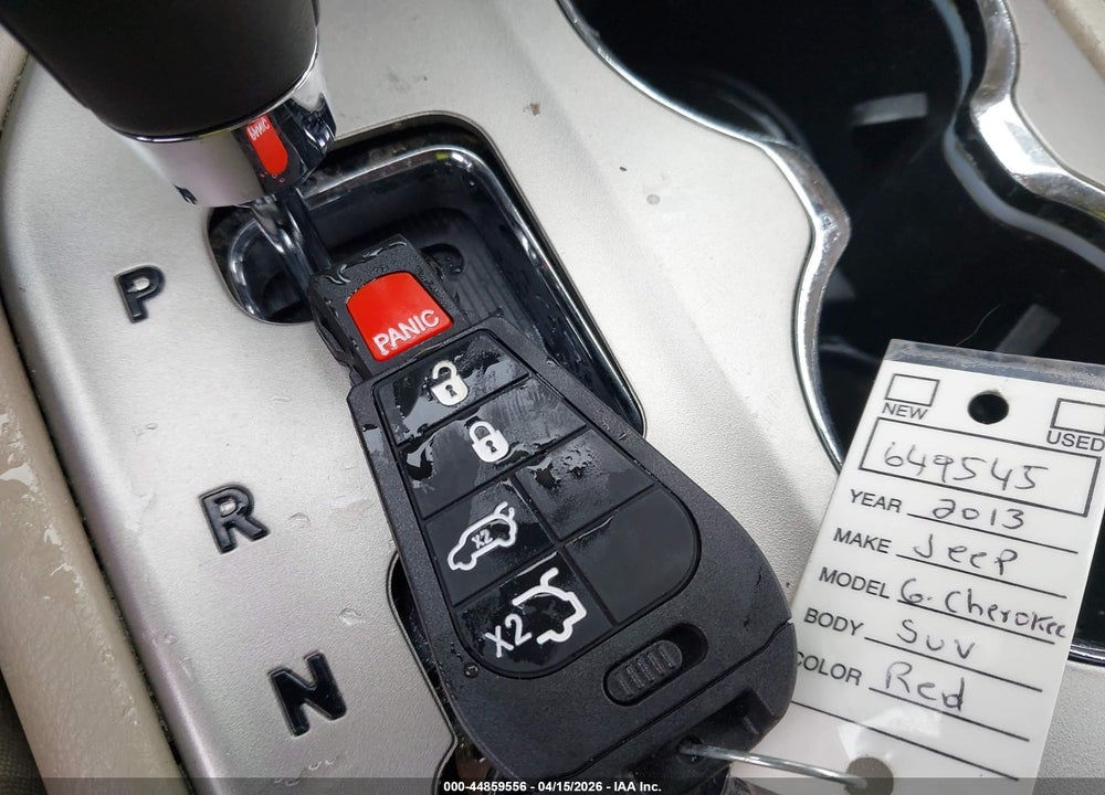 2013 JEEP GRAND CHEROKEE LIMITED VIN: 1C4RJFBG0DC649545