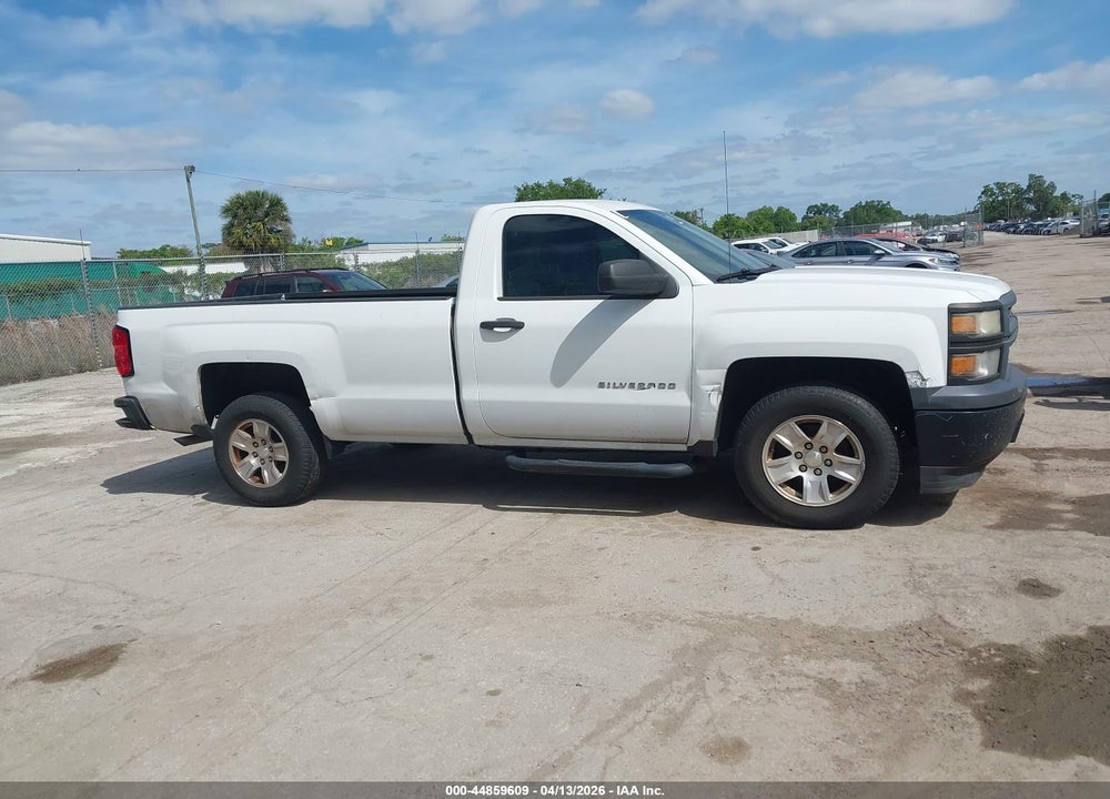 2014 CHEVROLET SILVERADO 1500 WORK TRUCK 1WT VIN: 1GCNCPEC4EZ240888