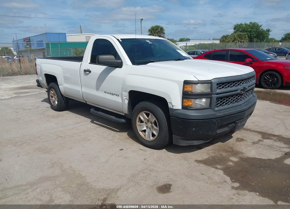 2014 CHEVROLET SILVERADO 1500 WORK TRUCK 1WT VIN: 1GCNCPEC4EZ240888