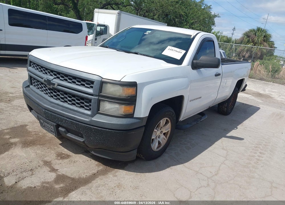 2014 CHEVROLET SILVERADO 1500 WORK TRUCK 1WT VIN: 1GCNCPEC4EZ240888