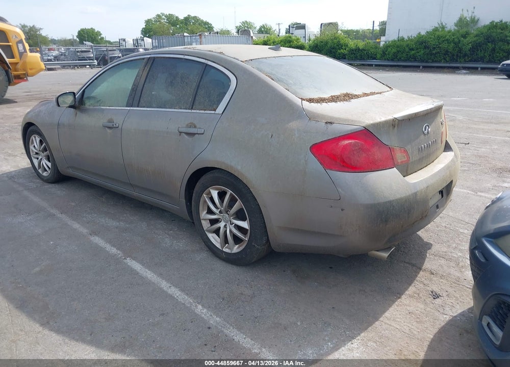 2008 INFINITI G35 JOURNEY VIN: JNKBV61E38M211056