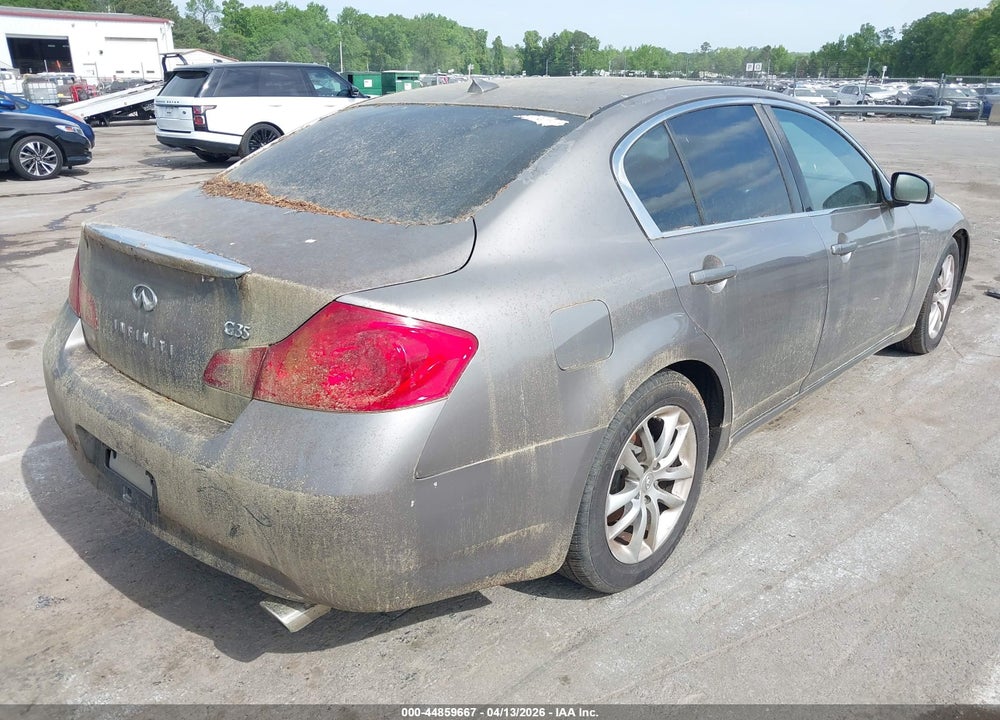 2008 INFINITI G35 JOURNEY VIN: JNKBV61E38M211056