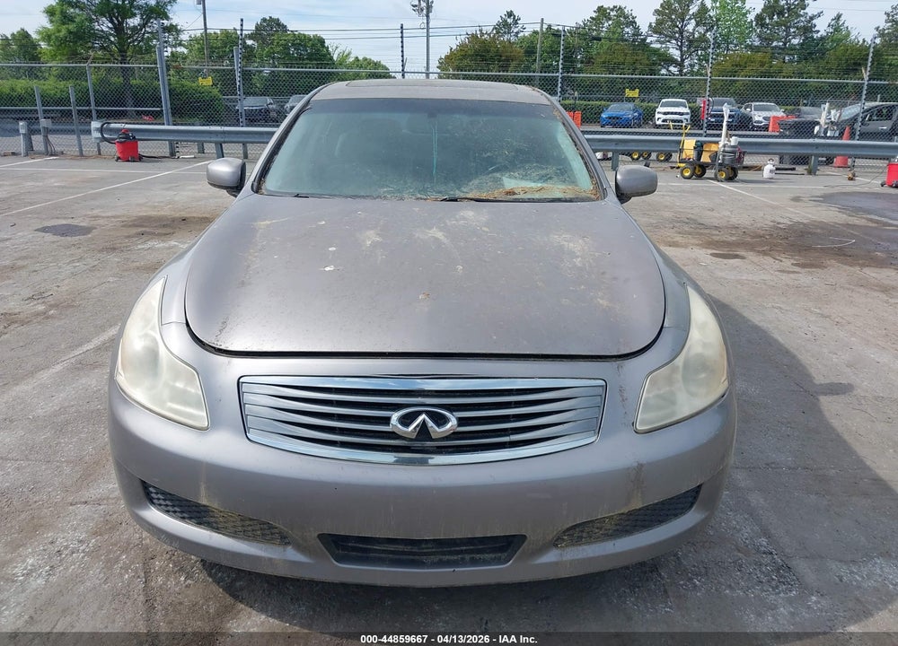 2008 INFINITI G35 JOURNEY VIN: JNKBV61E38M211056