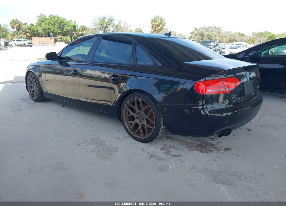 2012 AUDI A4 2.0T PREMIUM VIN: WAUAFAFL9CN020052