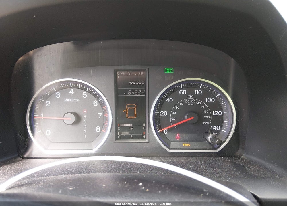 2009 HONDA CR-V LX VIN: 5J6RE483X9L040560