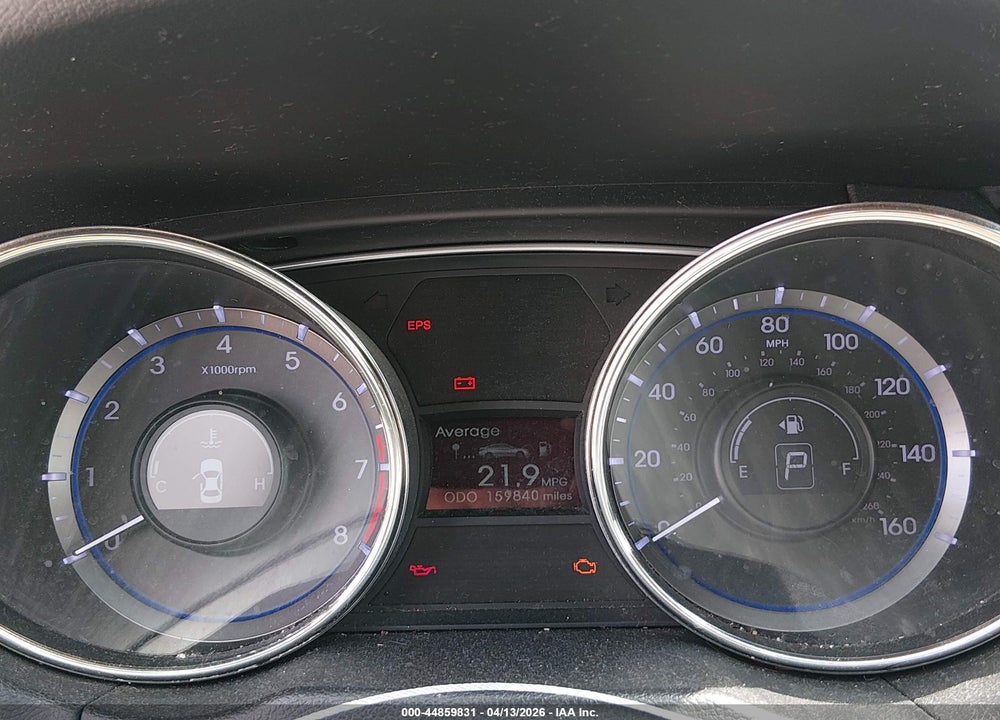 2011 HYUNDAI SONATA GLS VIN: 5NPEB4AC7BH119377