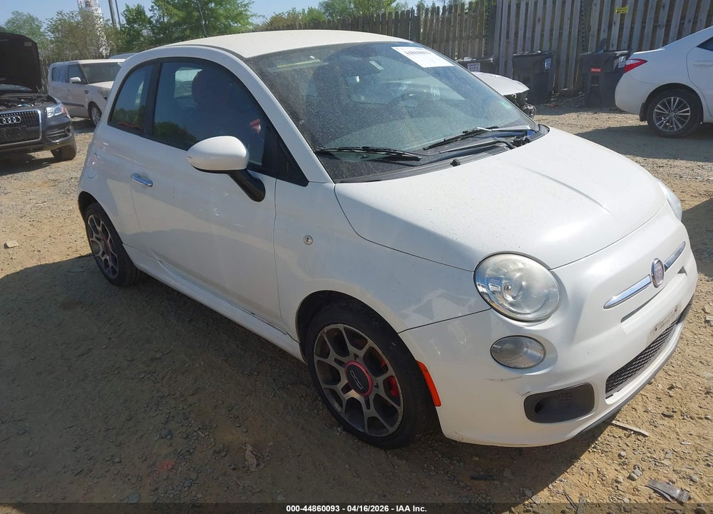 2013 FIAT 500 SPORT VIN: 3C3CFFBR5DT533114