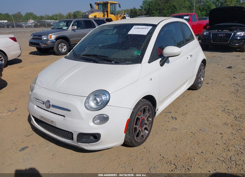2013 FIAT 500 SPORT VIN: 3C3CFFBR5DT533114