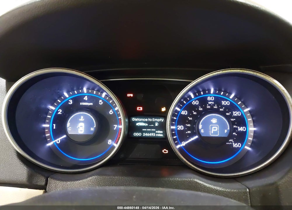 2012 HYUNDAI SONATA GLS VIN: 5NPEB4AC3CH441855