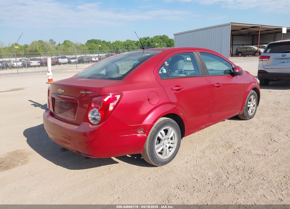 2012 CHEVROLET SONIC 2LS VIN: 1G1JA5SH5C4120982