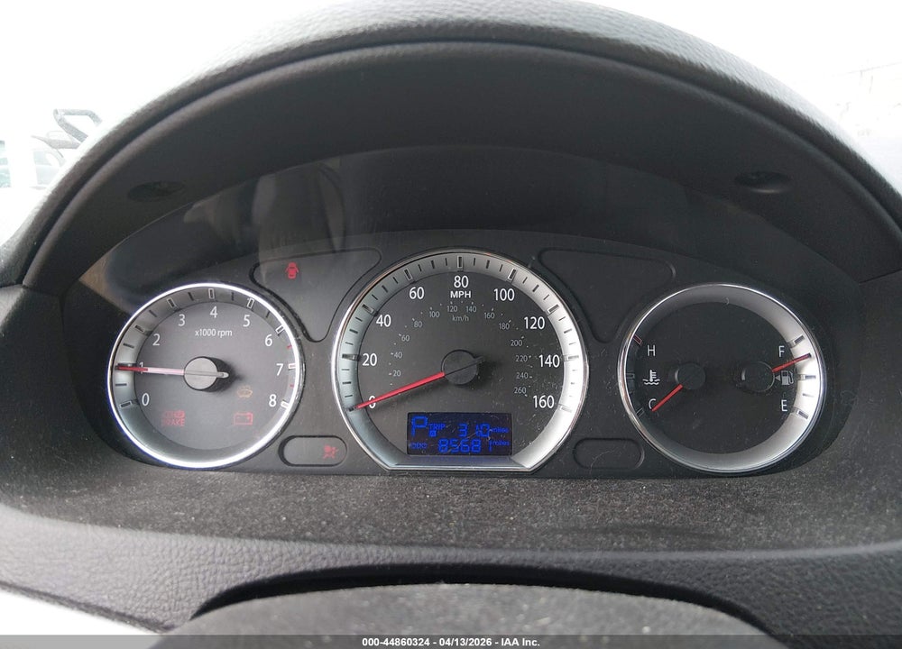 2010 HYUNDAI SONATA GLS VIN: 5NPET4AC0AH606996