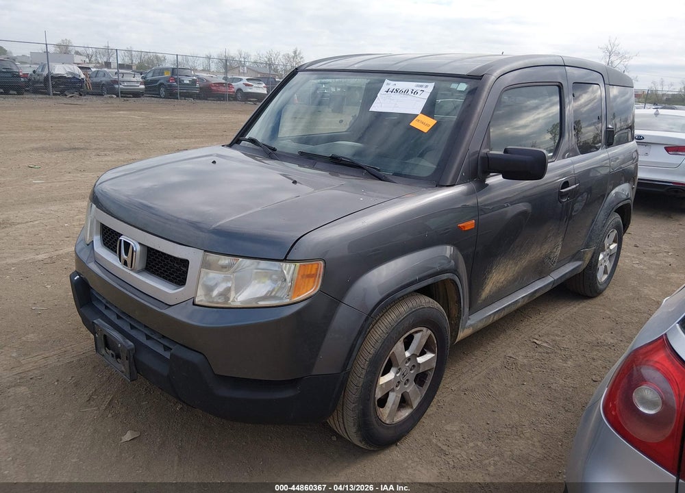 2010 HONDA ELEMENT EX VIN: 5J6YH2H75AL004516