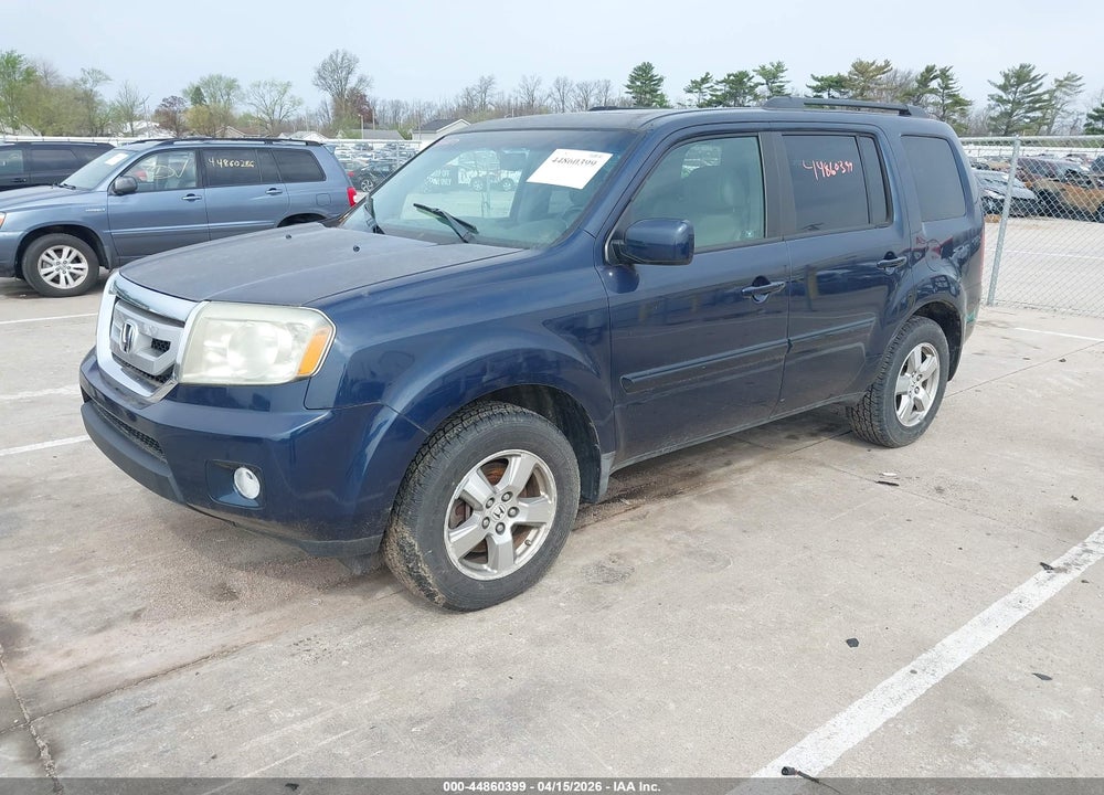 2009 HONDA PILOT EX-L VIN: 5FNYF48569B031857