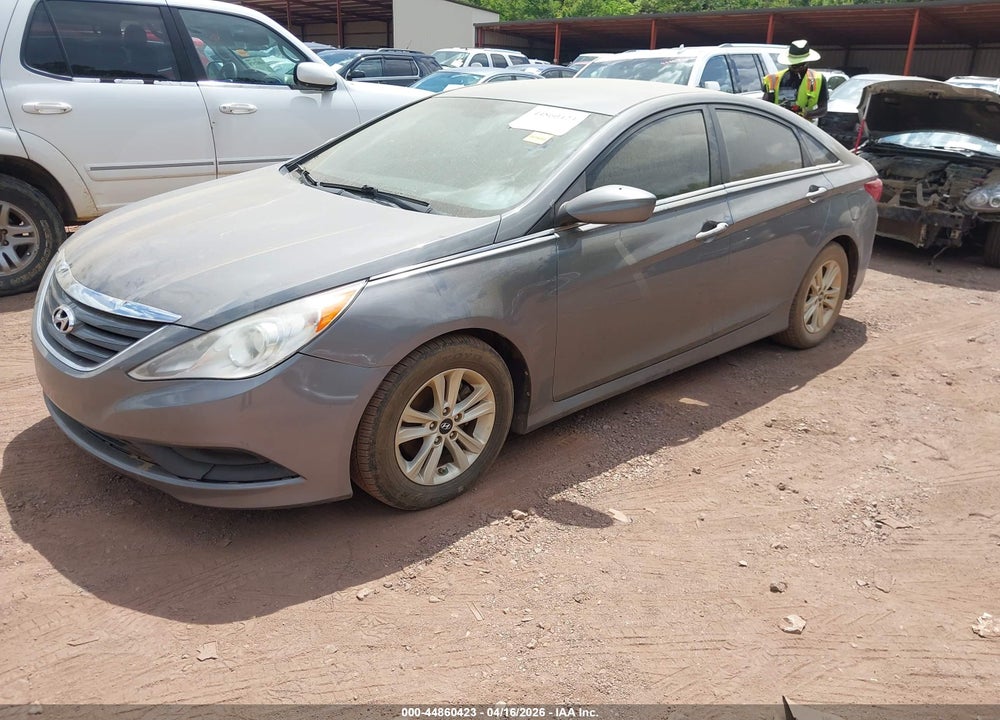 2014 HYUNDAI SONATA GLS VIN: 5NPEB4AC6EH846207