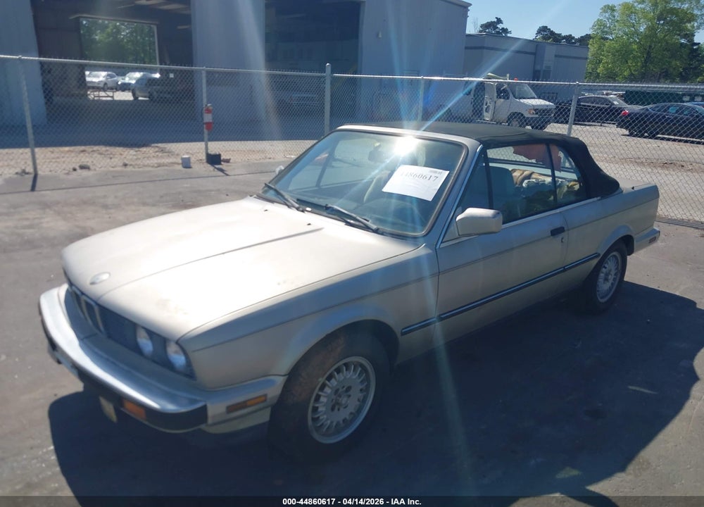 1987 BMW 325 I VIN: WBABB130XH1926879
