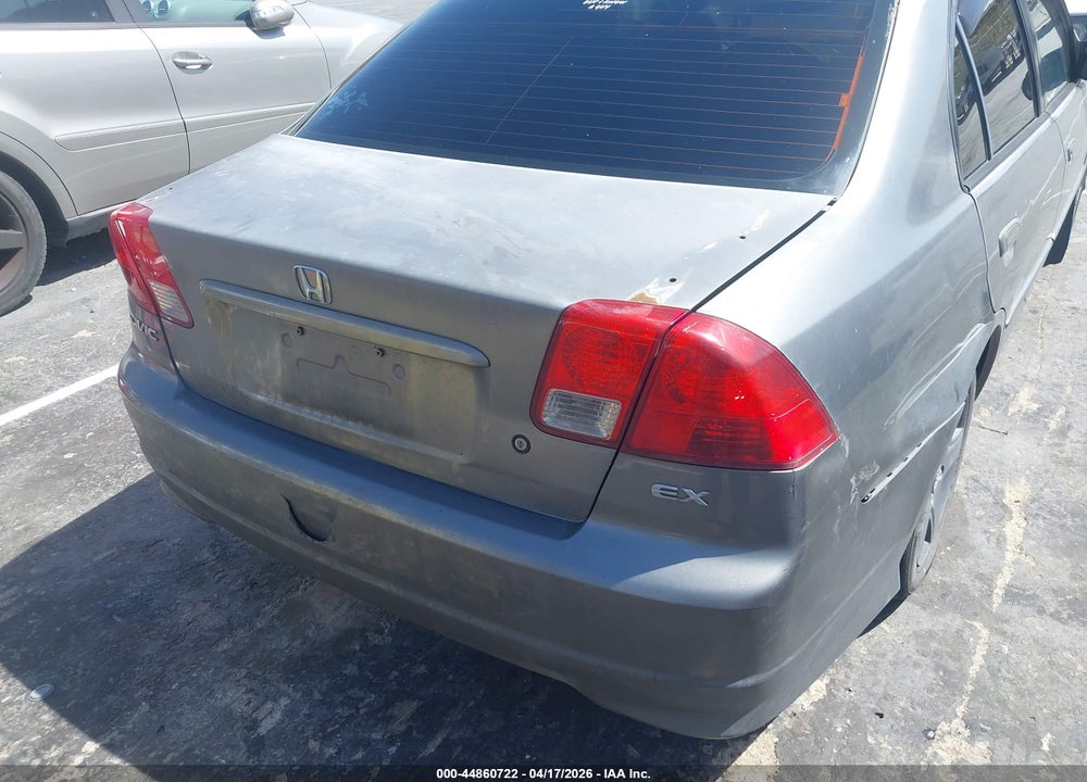 2004 HONDA CIVIC EX VIN: 2HGES25734H597410