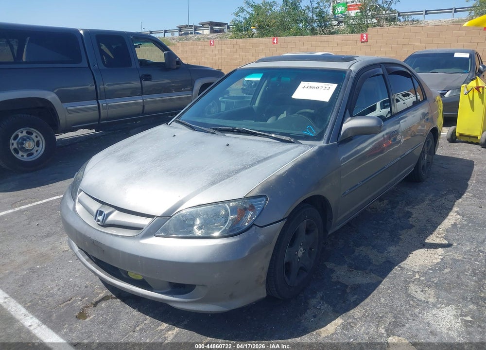 2004 HONDA CIVIC EX VIN: 2HGES25734H597410