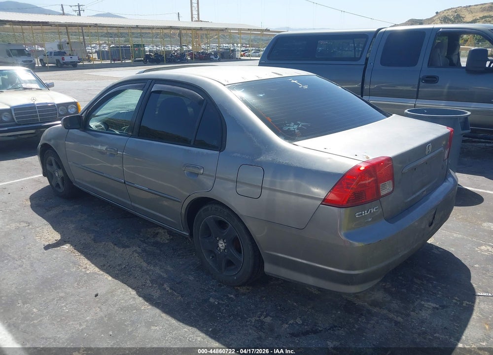 2004 HONDA CIVIC EX VIN: 2HGES25734H597410