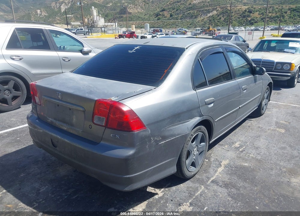 2004 HONDA CIVIC EX VIN: 2HGES25734H597410