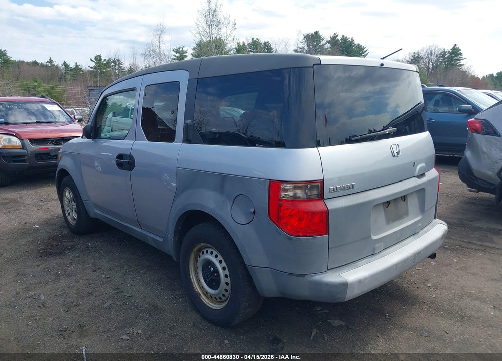 2004 HONDA ELEMENT LX VIN: 5J6YH28344L006856