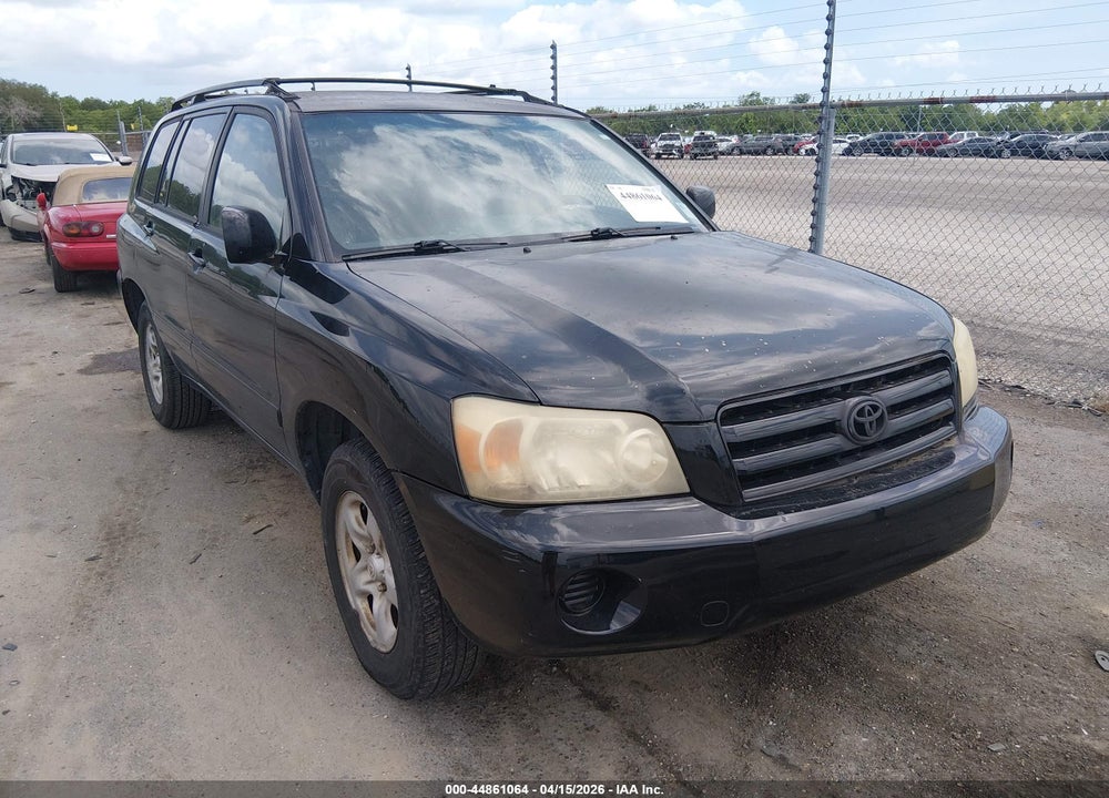 2006 TOYOTA HIGHLANDER V6 VIN: JTEGP21A260091564