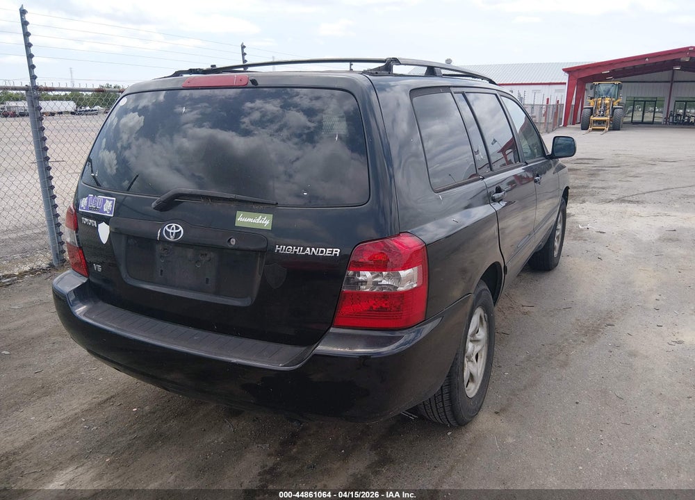 2006 TOYOTA HIGHLANDER V6 VIN: JTEGP21A260091564
