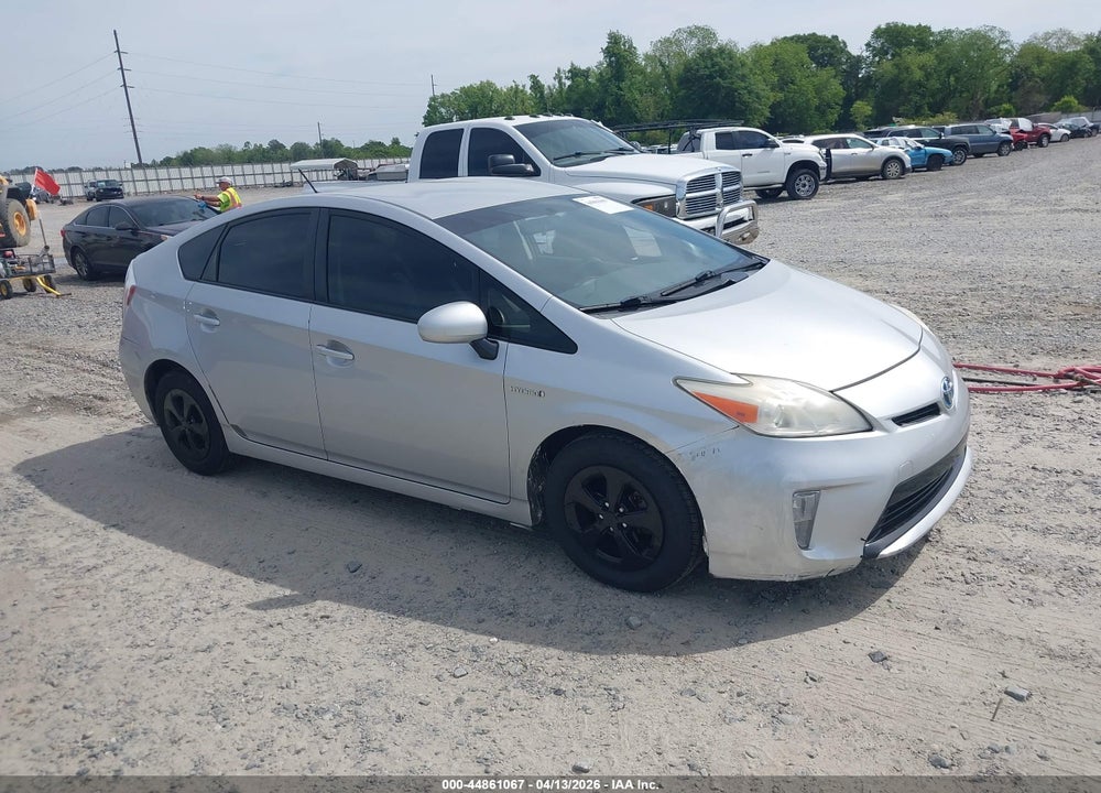2013 TOYOTA PRIUS TWO VIN: JTDKN3DU5D1629939