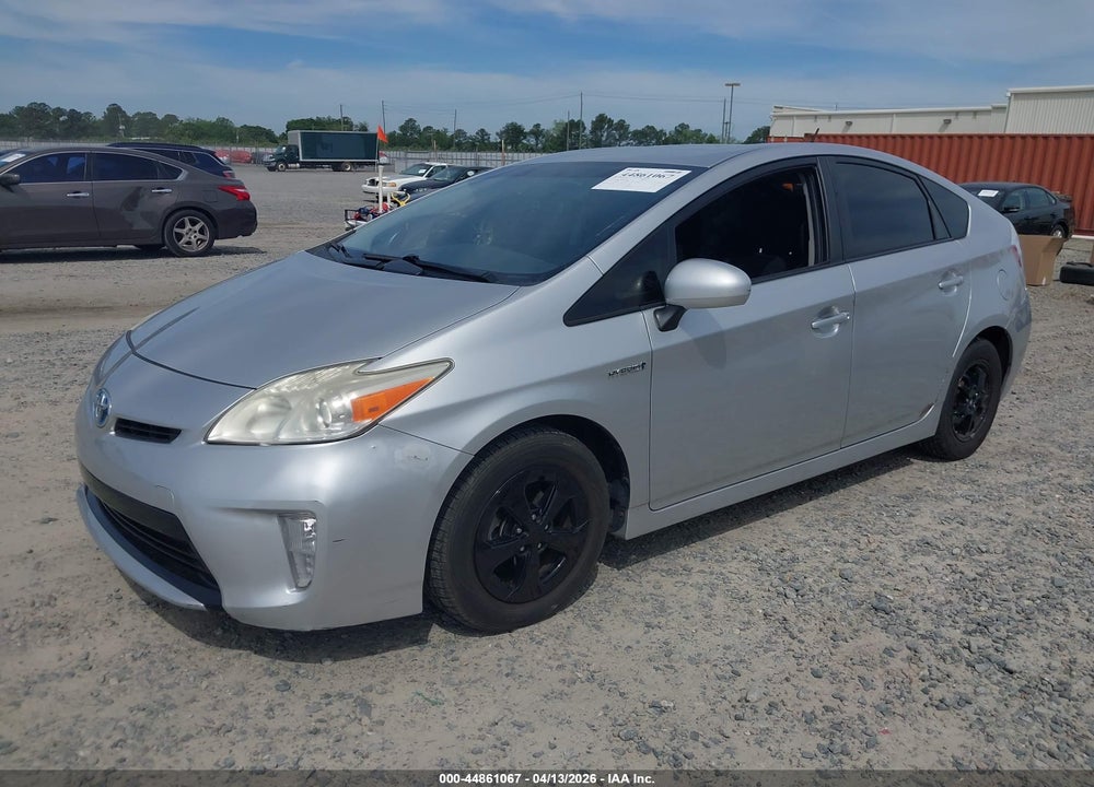 2013 TOYOTA PRIUS TWO VIN: JTDKN3DU5D1629939