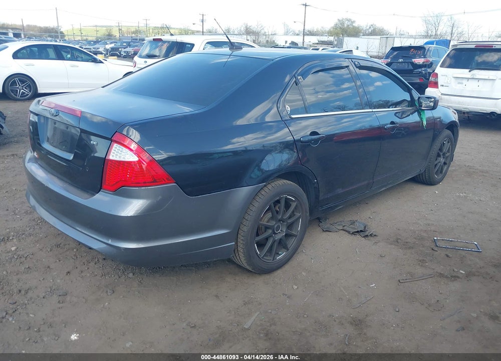 2012 FORD FUSION SE VIN: 3FAHP0HA4CR405283