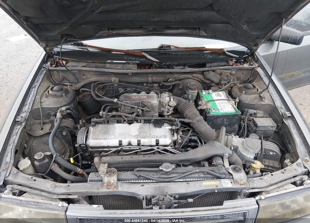 1993 MAZDA PROTEGE DX VIN: JM1BG2241P0655441