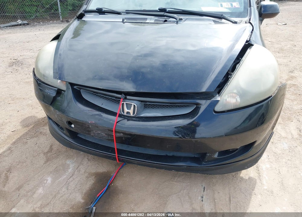 2007 HONDA FIT SPORT VIN: JHMGD38627S065913