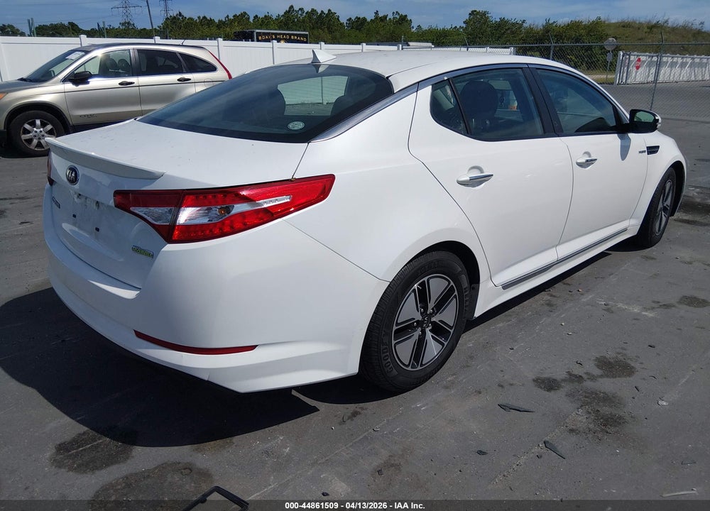 2013 KIA OPTIMA HYBRID LX VIN: KNAGM4AD1D5039441