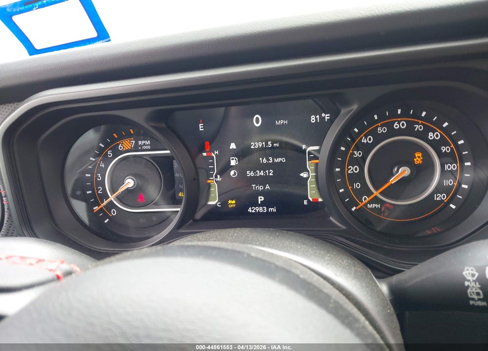 2024 JEEP WRANGLER 4-DOOR RUBICON 4X4 VIN: 1C4PJXFG4RW258041