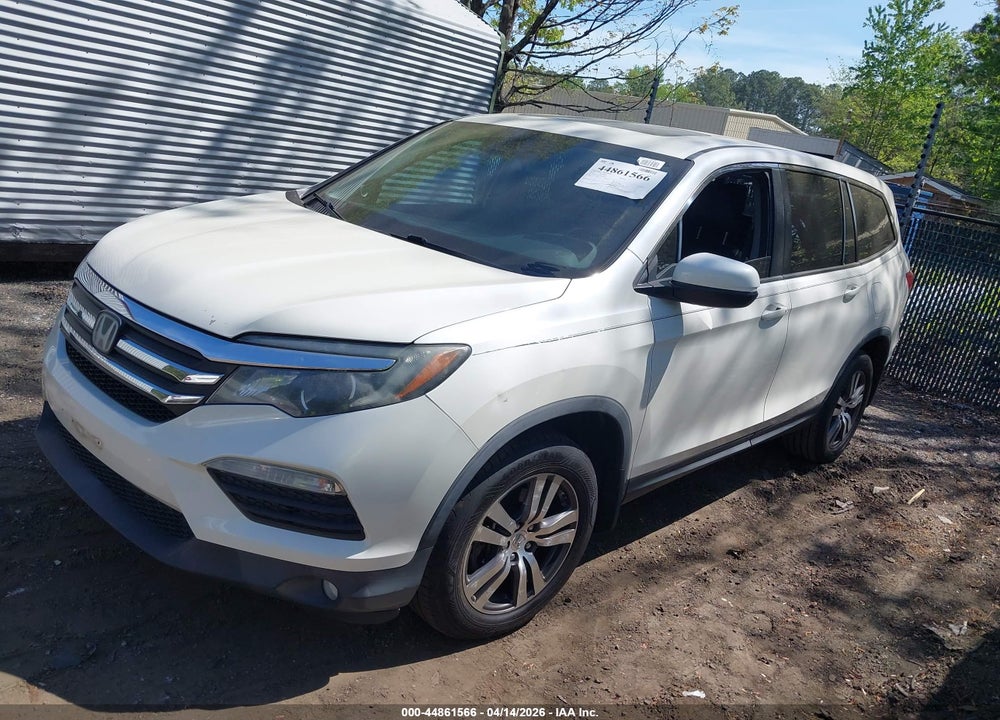 2017 HONDA PILOT EX-L VIN: 5FNYF5H61HB006779