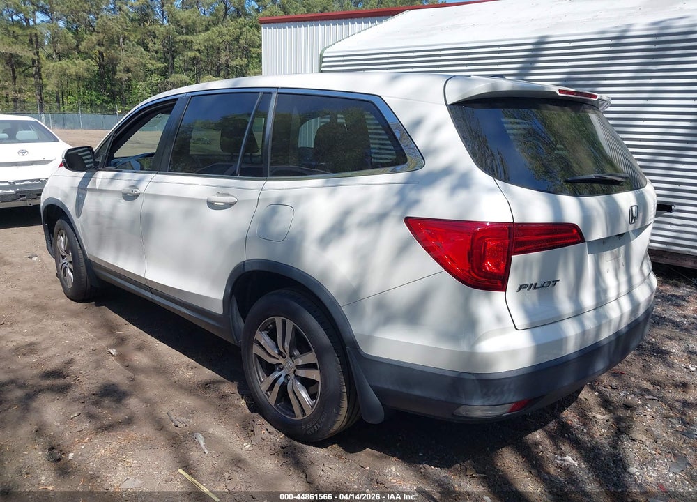 2017 HONDA PILOT EX-L VIN: 5FNYF5H61HB006779