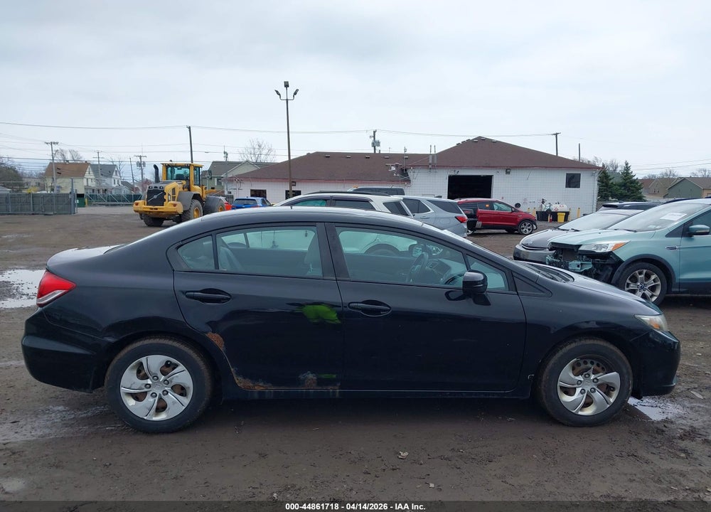 2014 HONDA CIVIC LX VIN: 19XFB2F55EE238878