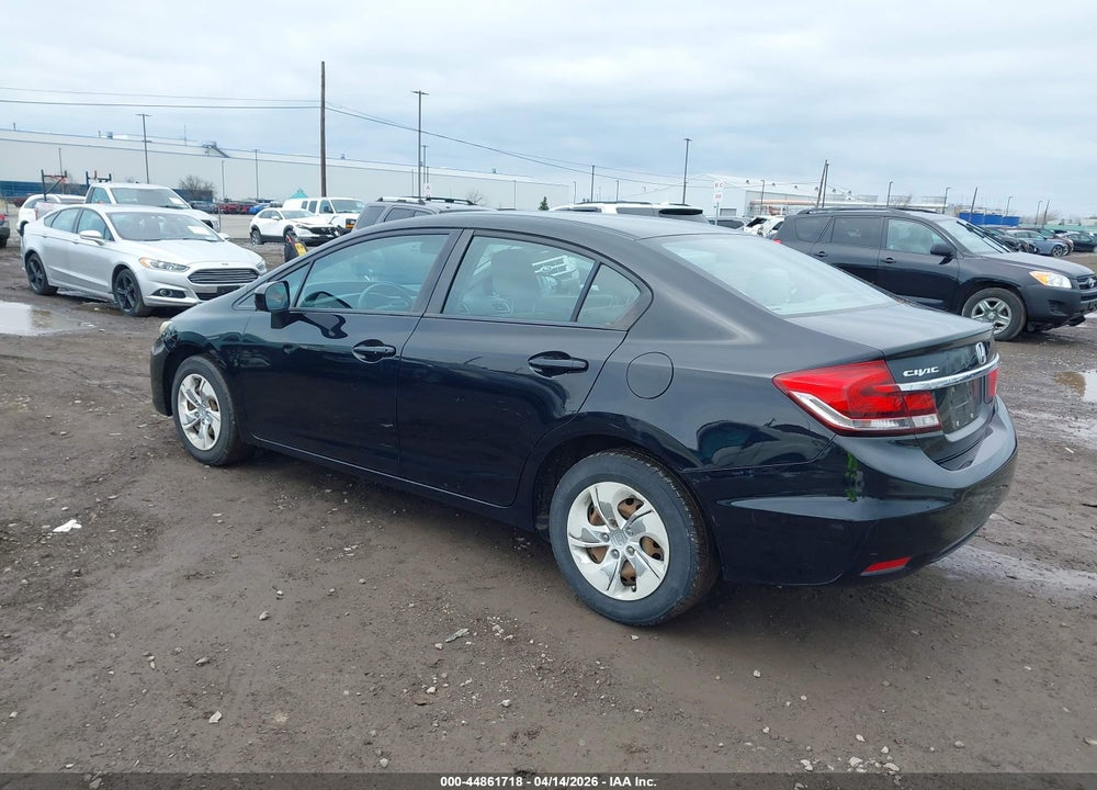 2014 HONDA CIVIC LX VIN: 19XFB2F55EE238878