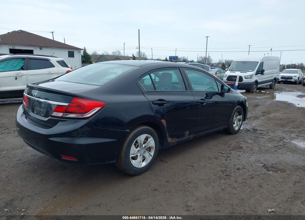2014 HONDA CIVIC LX VIN: 19XFB2F55EE238878
