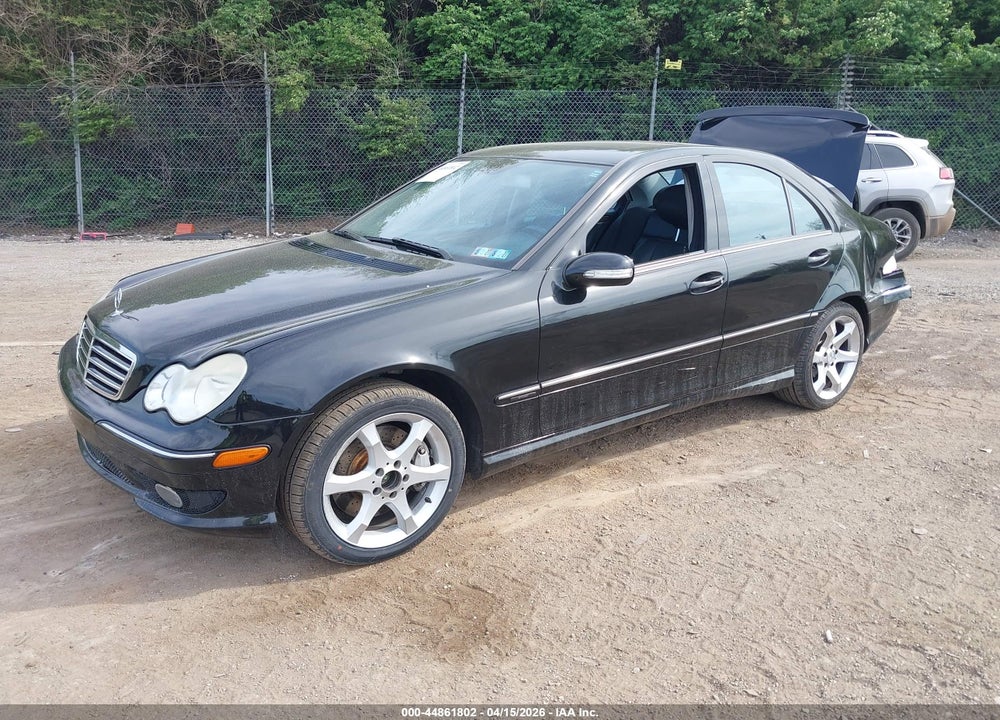 2007 MERCEDES-BENZ C 230 SPORT VIN: WDBRF52H67F866152