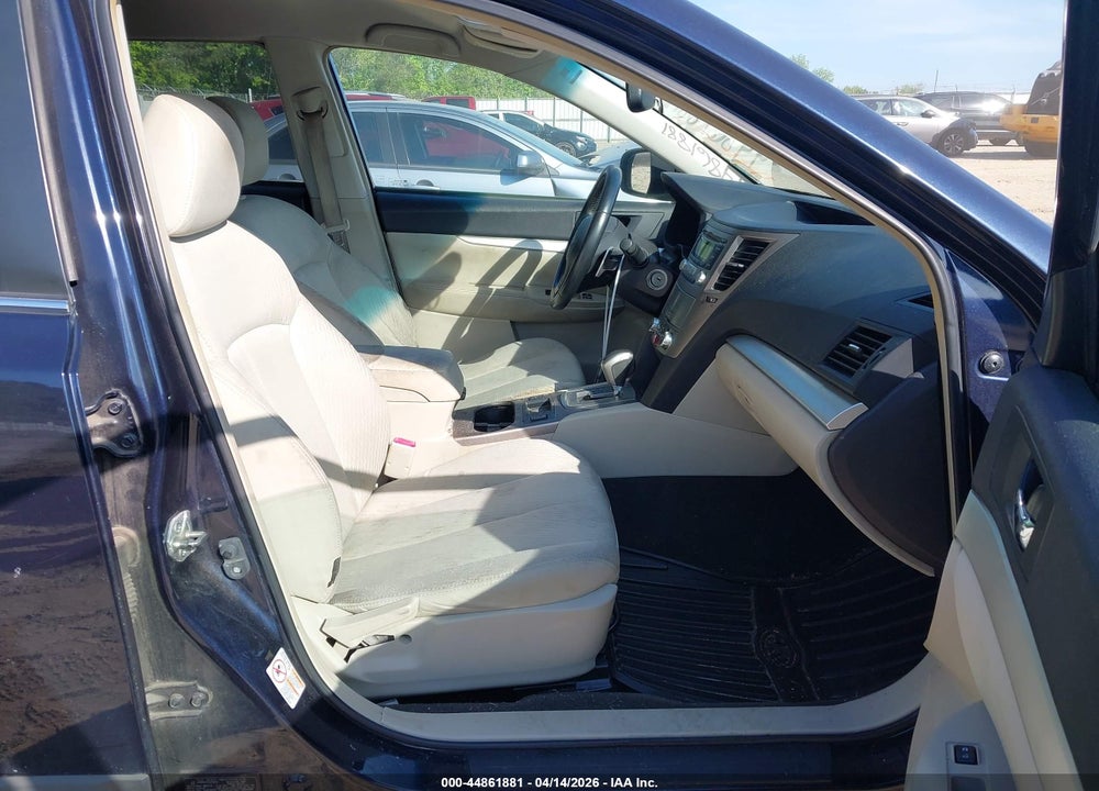 2012 SUBARU OUTBACK 2.5I PREMIUM VIN: 4S4BRCCC1C3274070