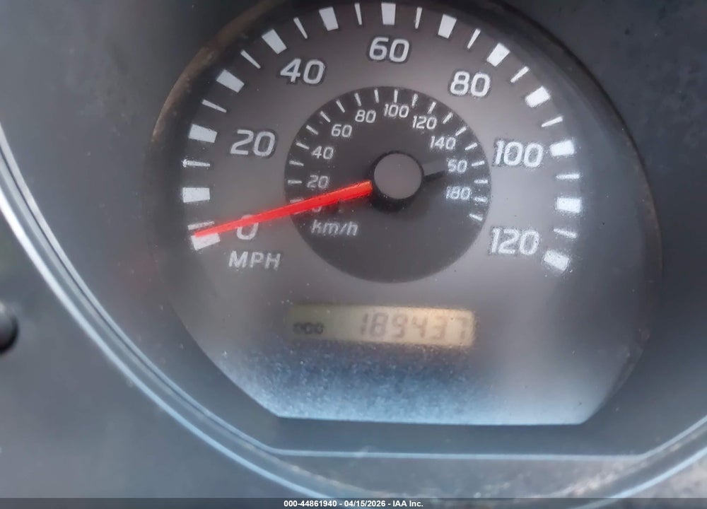 2002 NISSAN FRONTIER XE-V6 VIN: 1N6ED29Y62C366848