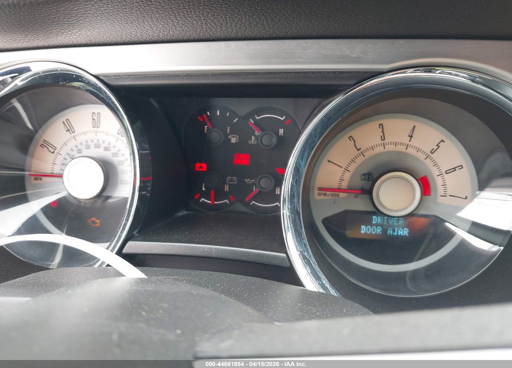 2010 FORD MUSTANG V6/V6 PREMIUM VIN: 1ZVBP8AN3A5132166
