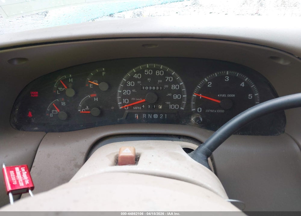 1998 FORD F-150 LARIAT/STANDARD/XL/XLT VIN: 1FTZX1763WNA51913